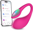LOVENSE Lush 4 Remote Control G-spot Vibrator, Wearable Long Distance Adult Sex Toys & Games with LED Light