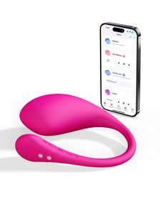 LOVENSE Lush 3 Remote Control Vibrator for Women, Wearable G-spot Vibrators with Remote App Controlled for Female Couples